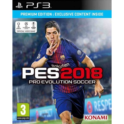 Pro Evolution Soccer (PES) 2018 - Premium Edition [PS3, русские субтитры]
